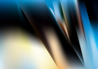 Abstract Blue and Black