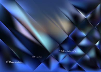 Abstract Blue Light Rays