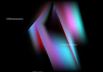 Abstract Neon Light Rays