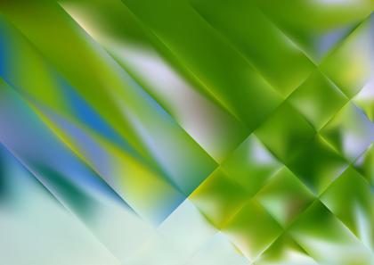 Abstract Green and Blue Lines