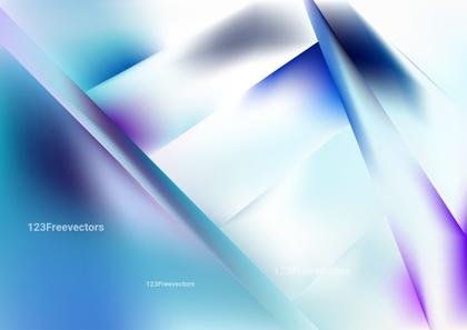 Abstract Blue Geometric Design