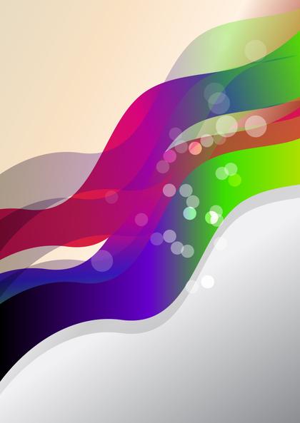 Free Download Abstract Wave Background with Gradient Colors