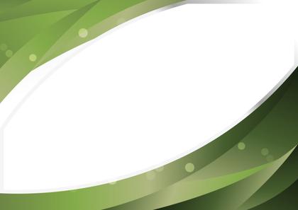 Green Wave Background