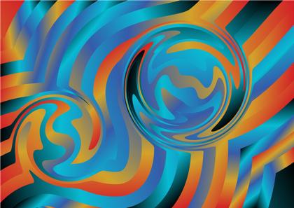 Swirling Abstract Composition