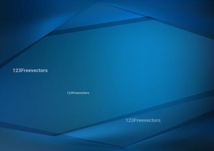 Abstract Blue Geometric Background