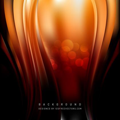 Fire Vector: An Abstract Fusion of Black Orange, and Fire