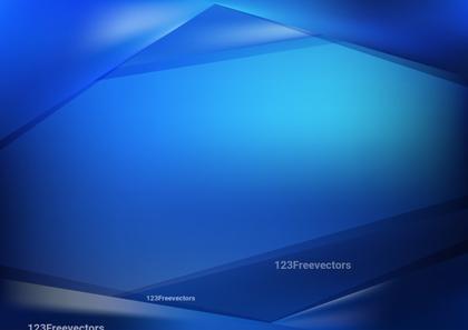 Abstract Blue Geometric Background