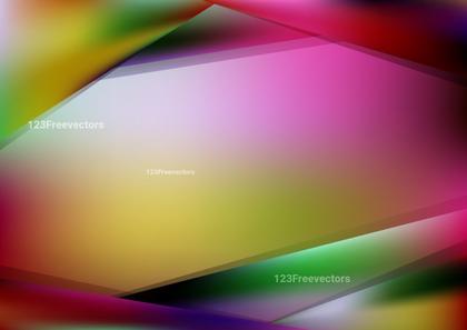 Abstract Colorful Geometric Composition
