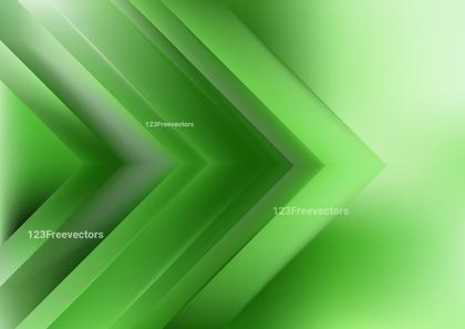 Green Abstract Arrow Background Vector Illustration