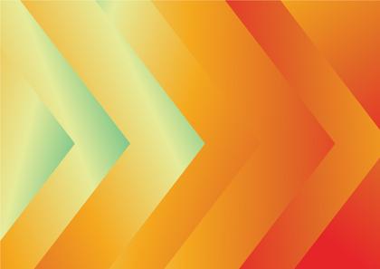 Free Download Orange and Green Arrow Abstract Background