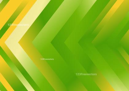 Green and Yellow Arrow Gradient Abstract Background