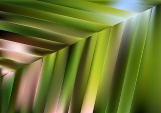 Geometric Green Abstract