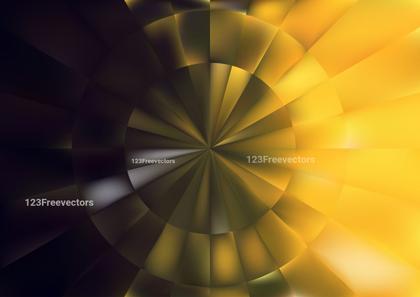 Golden Radial Pattern