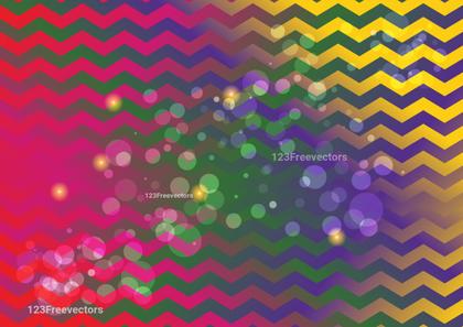 Colorful Chevron Background