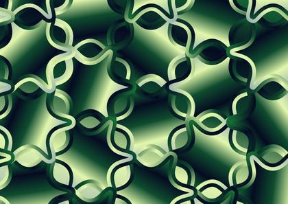 Geometric Green Pattern