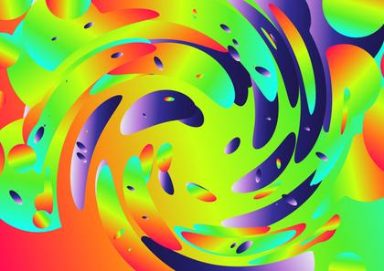 Swirling Abstract Composition