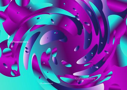 Swirling Abstract Composition