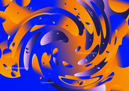 Swirling Abstract Composition