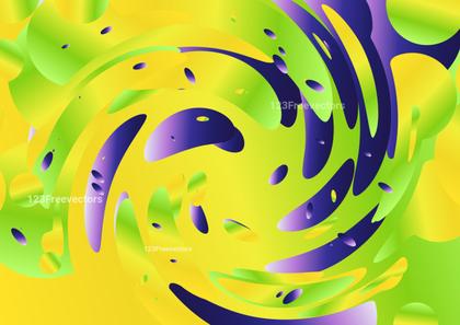 Swirling Abstract Composition