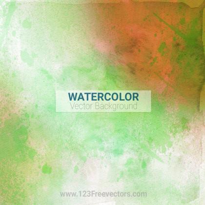 A Spectrum of Watercolor Vector Designs: From Abstract to Floral