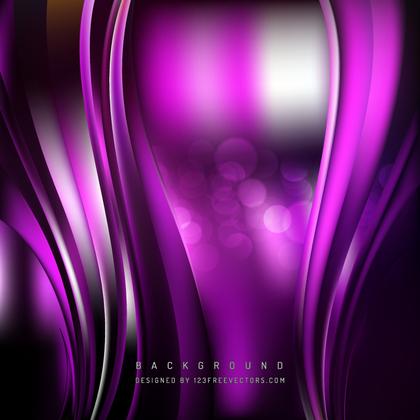 Dark Purple Curve Background