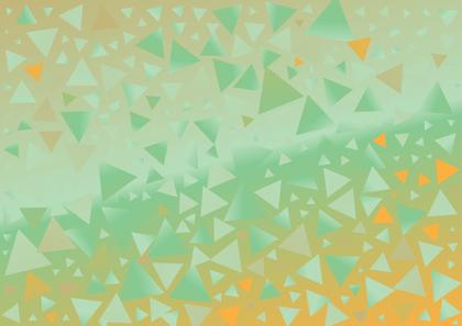 Free Download Abstract Orange and Green Gradient Triangle Background ...