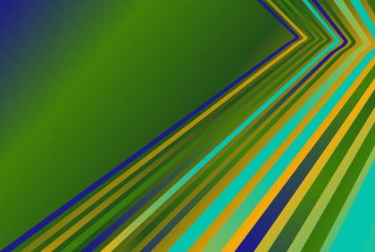 Abstract Green and Yellow Stripes