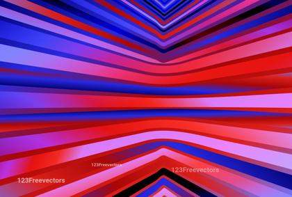Curved Striped Abstraction