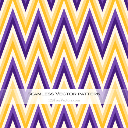Yellow and Violet Zigzag Pattern Background