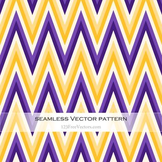 Yellow and Violet Zigzag Pattern Background