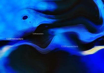Blue Swirls Abstract