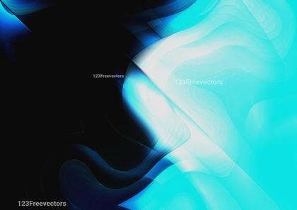 Abstract Blue and Teal Flow