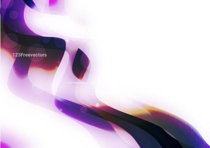 Abstract Purple and White Swirls