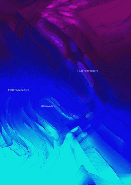 Abstract Blue and Purple Design