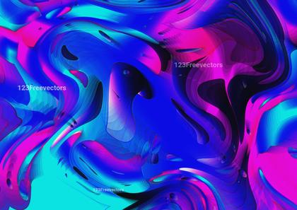 Abstract Flowing Shapes