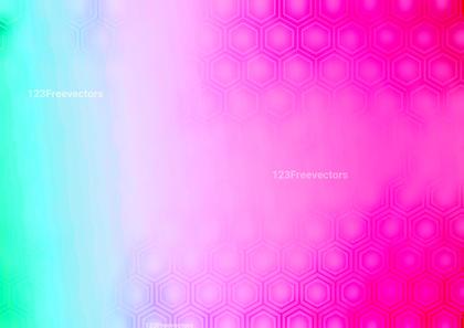 Gradient Hexagon Background