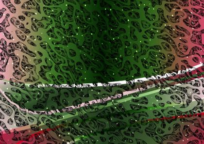 Vibrant Fusion: A Creative Collection of Pink and Green Designs