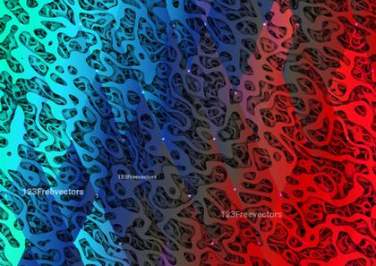 Abstract Layered Color Gradient