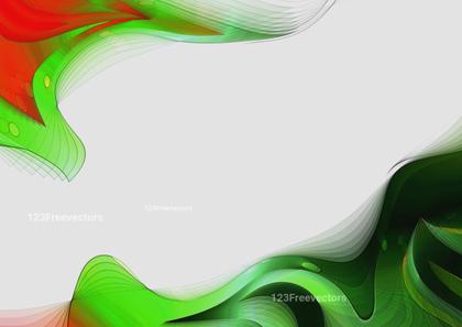 Abstract Wavy Lines Design