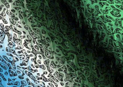 Abstract Carved Relief