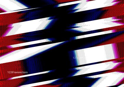 Abstract Glitch Stripes