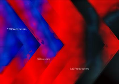Abstract Red and Blue Chevron Design