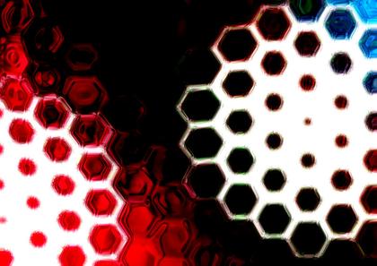 Abstract Hexagon Pattern