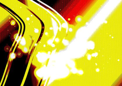 Abstract Black Red and Yellow Background Image