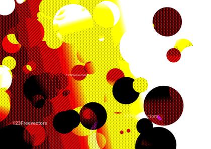 Abstract Circles Composition