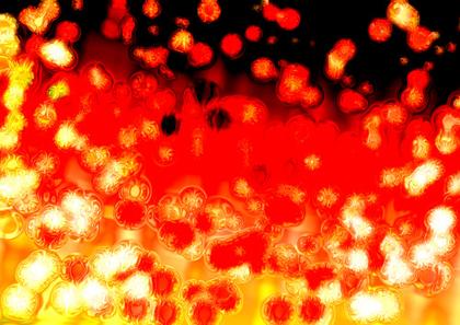 Abstract Fire Bubbles