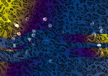 Vibrant Fusion: A Collection of Blue Yellow and Black Designs