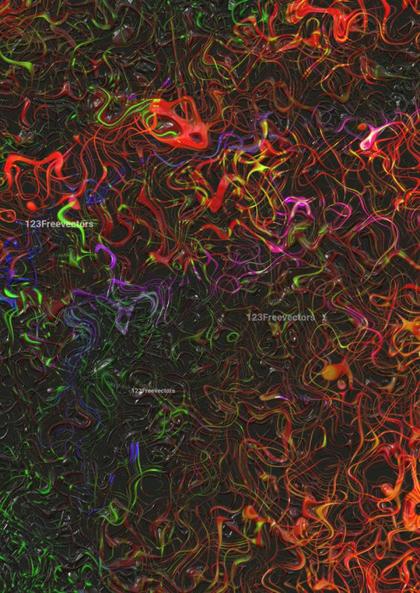 Swirling Vibrant Lines