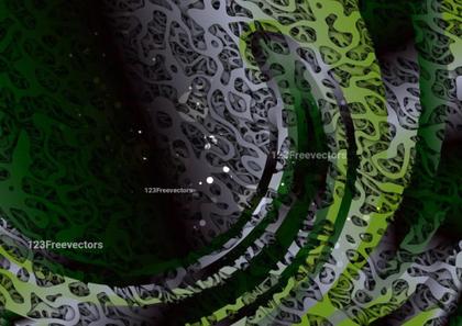 Abstract Green and Gray Pattern
