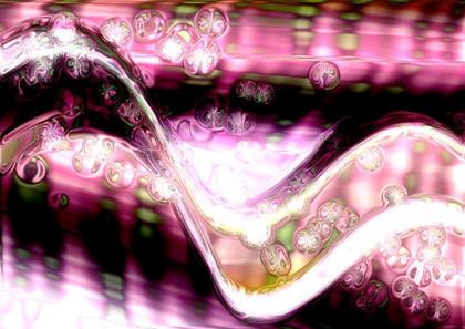 Abstract Bubbles and Wavy Lines